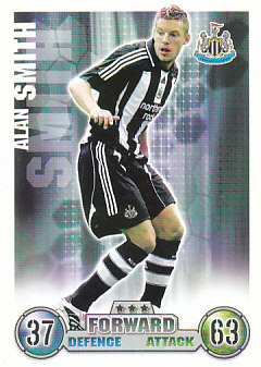 Alan Smith Newcastle United 2007/08 Topps Match Attax #220